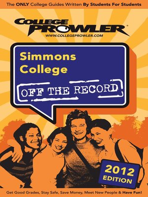 cover image of Simmons College 2012